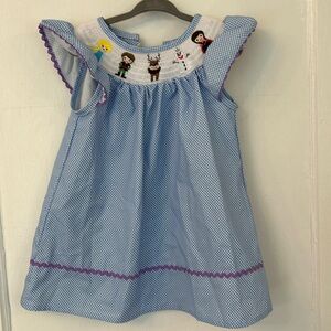 Smocked Frozen dress